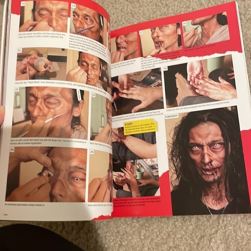 Tokyo SFX MAKEUP WORKSHOP BOOK​​​​​ - Picture 4 of 6